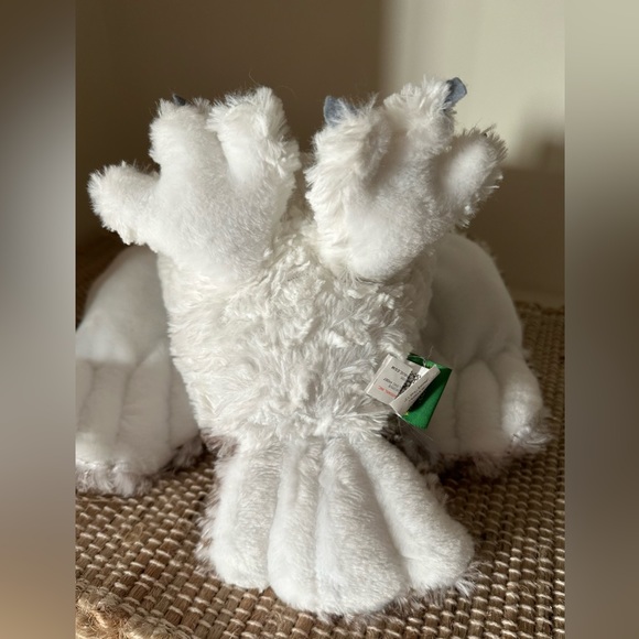 Snowy Owl Plush 12” Stuffed Animal White Brown Yellow Eyes Soft - Wild Republic - Picture 5 of 7